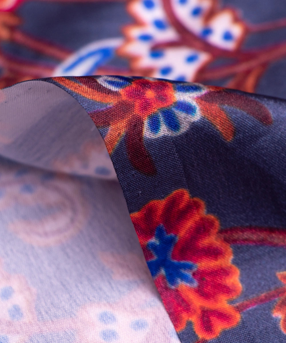 Printed Satin Fabric