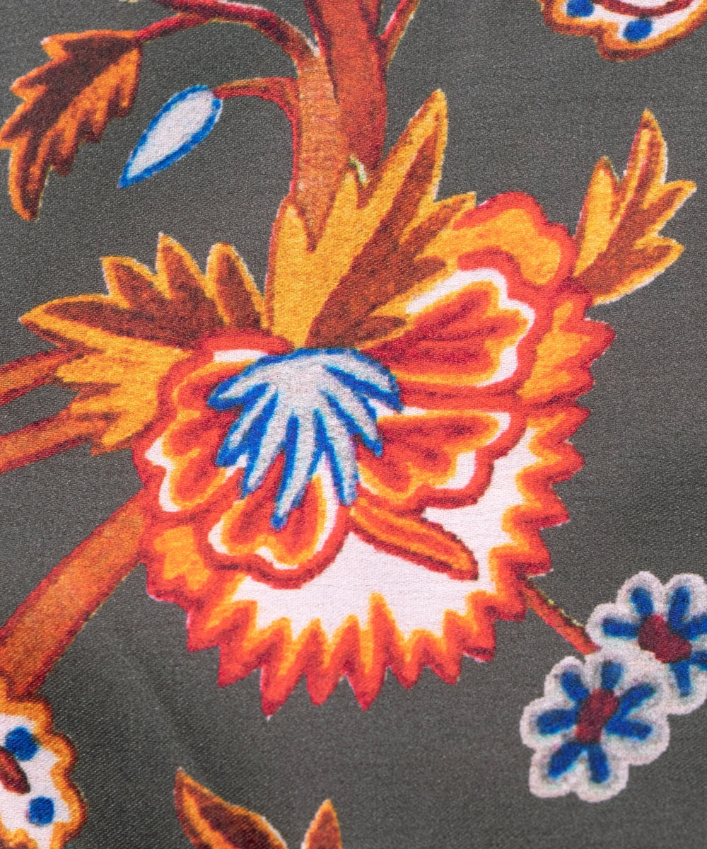 Printed Satin Fabric