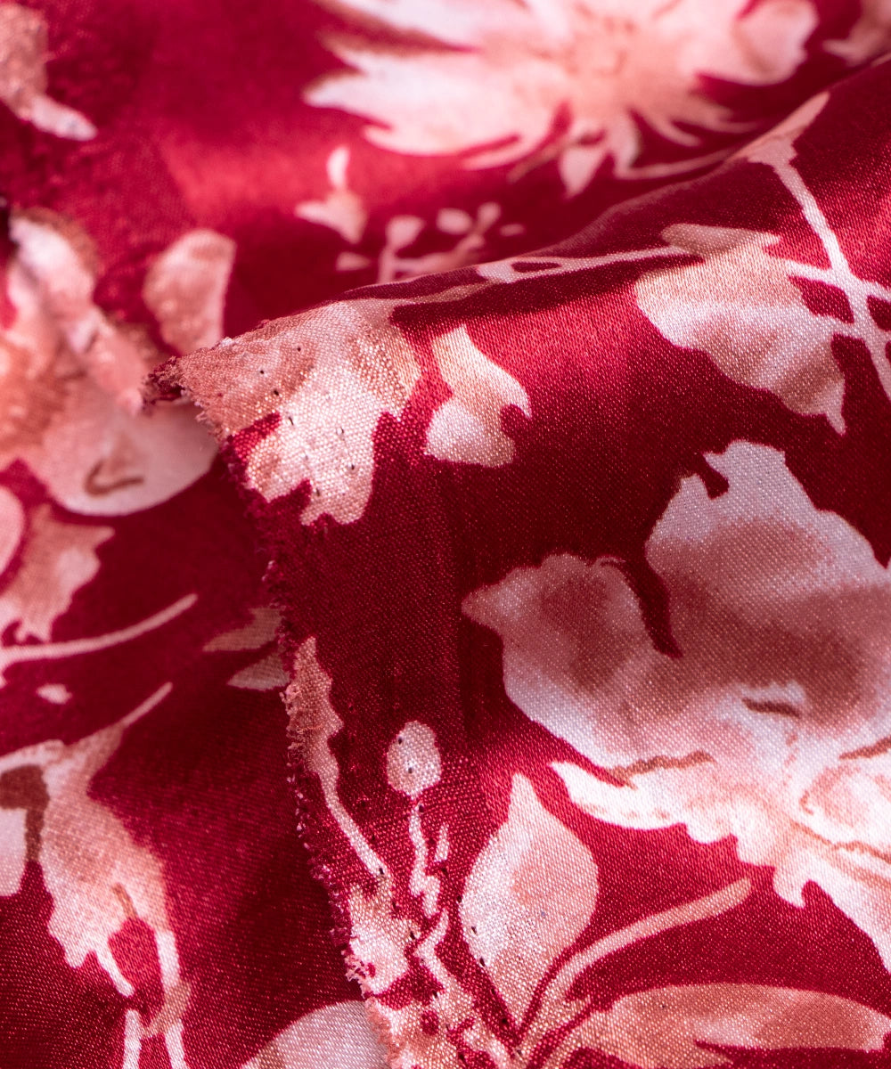 Printed Satin Fabric