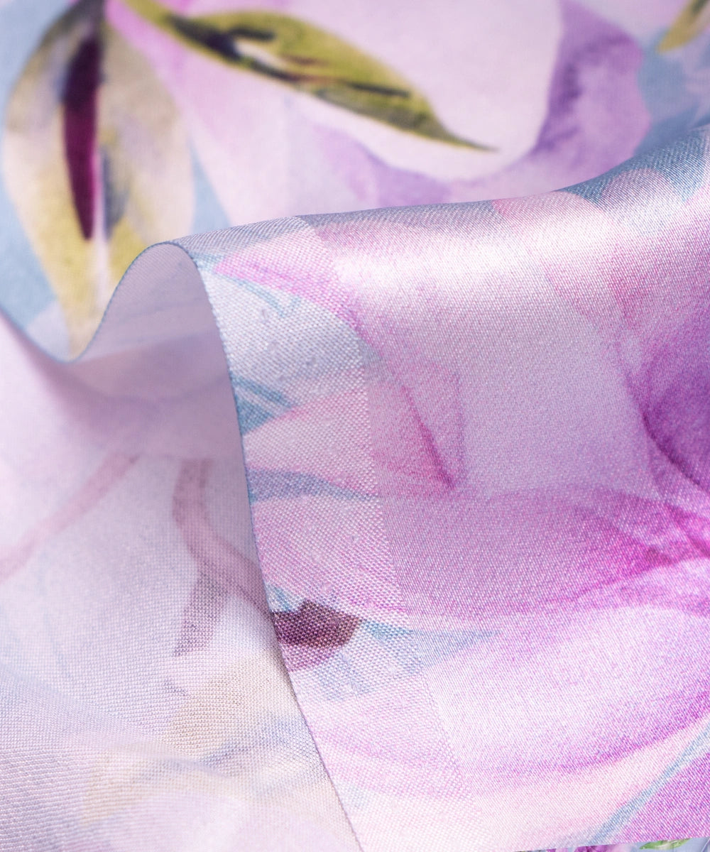 Printed Satin Fabric