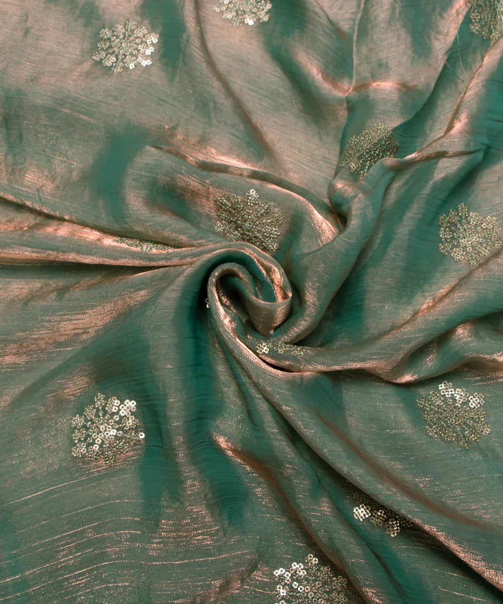 Zari Tissue Silk Fabric