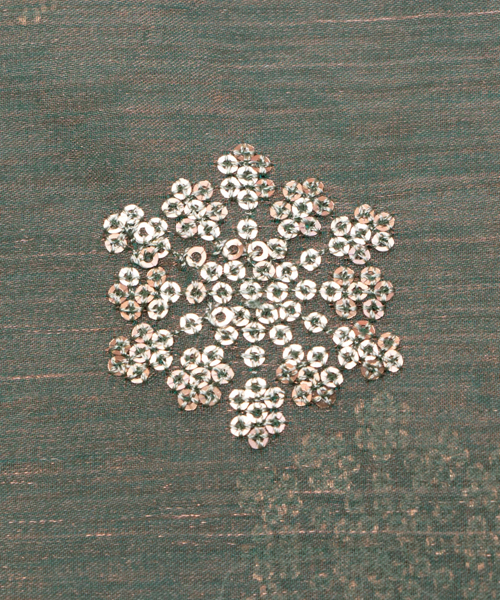 Zari Tissue Silk Fabric