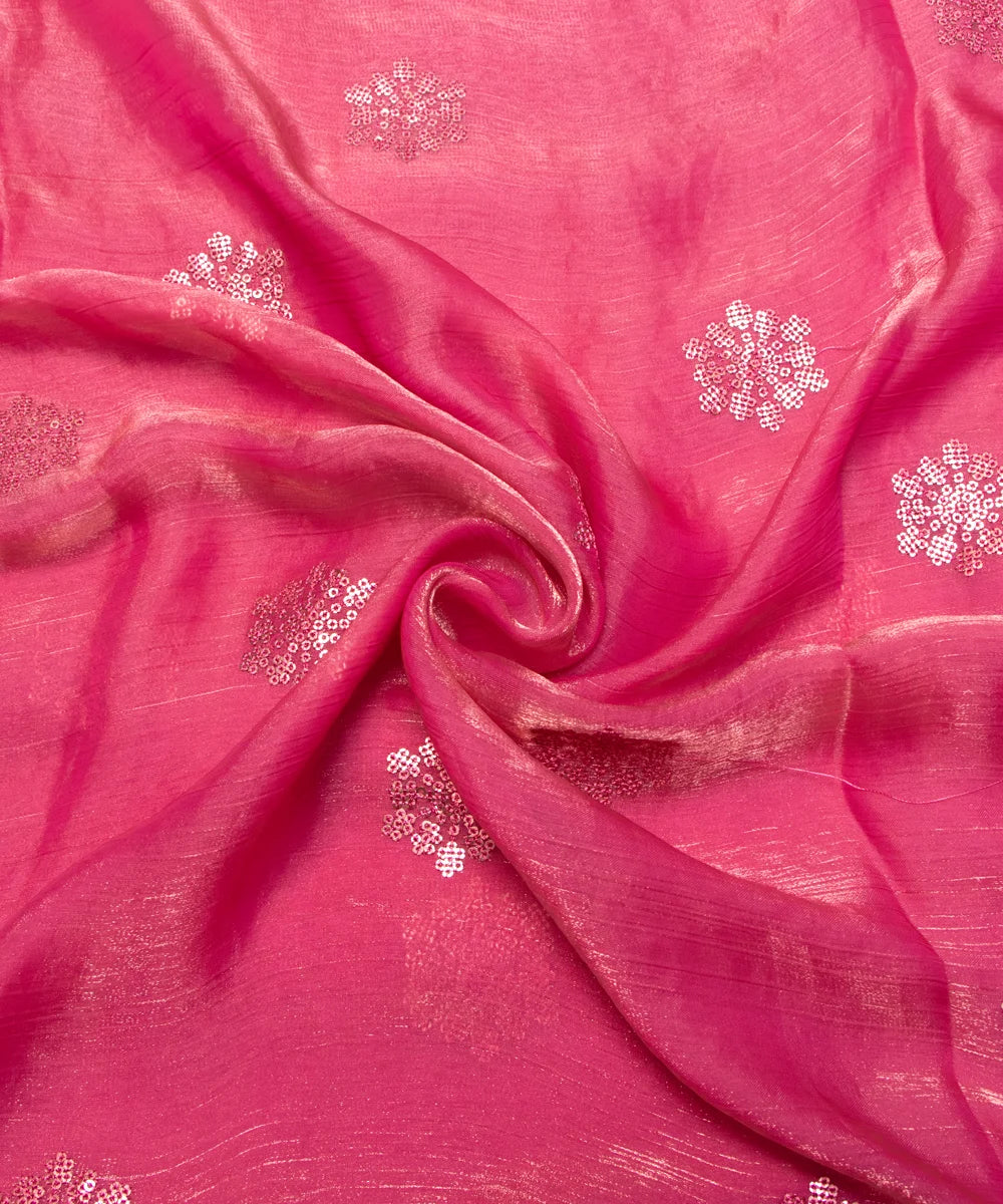 Zari Tissue Silk Fabric