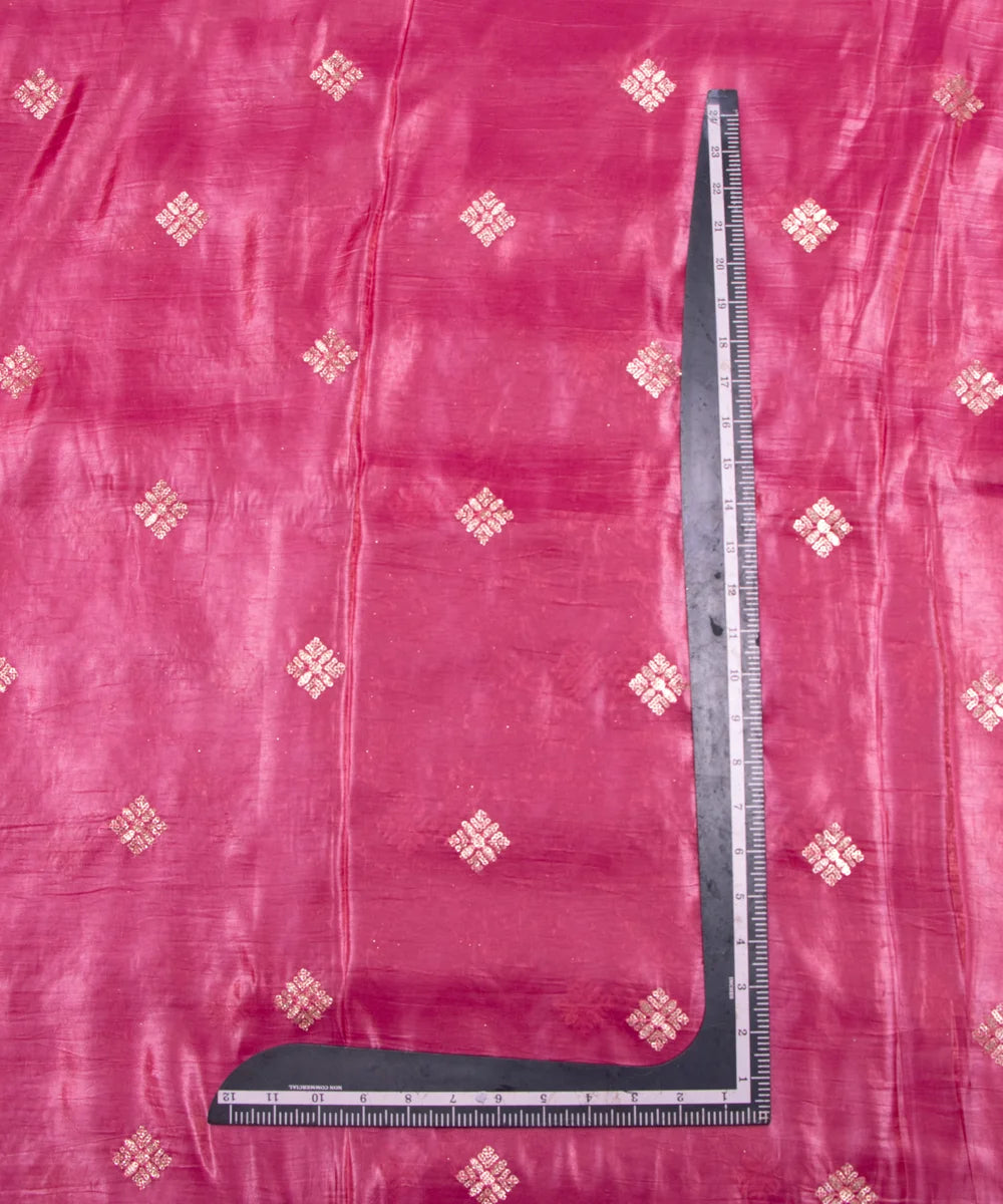 Zari Tissue Silk Fabric