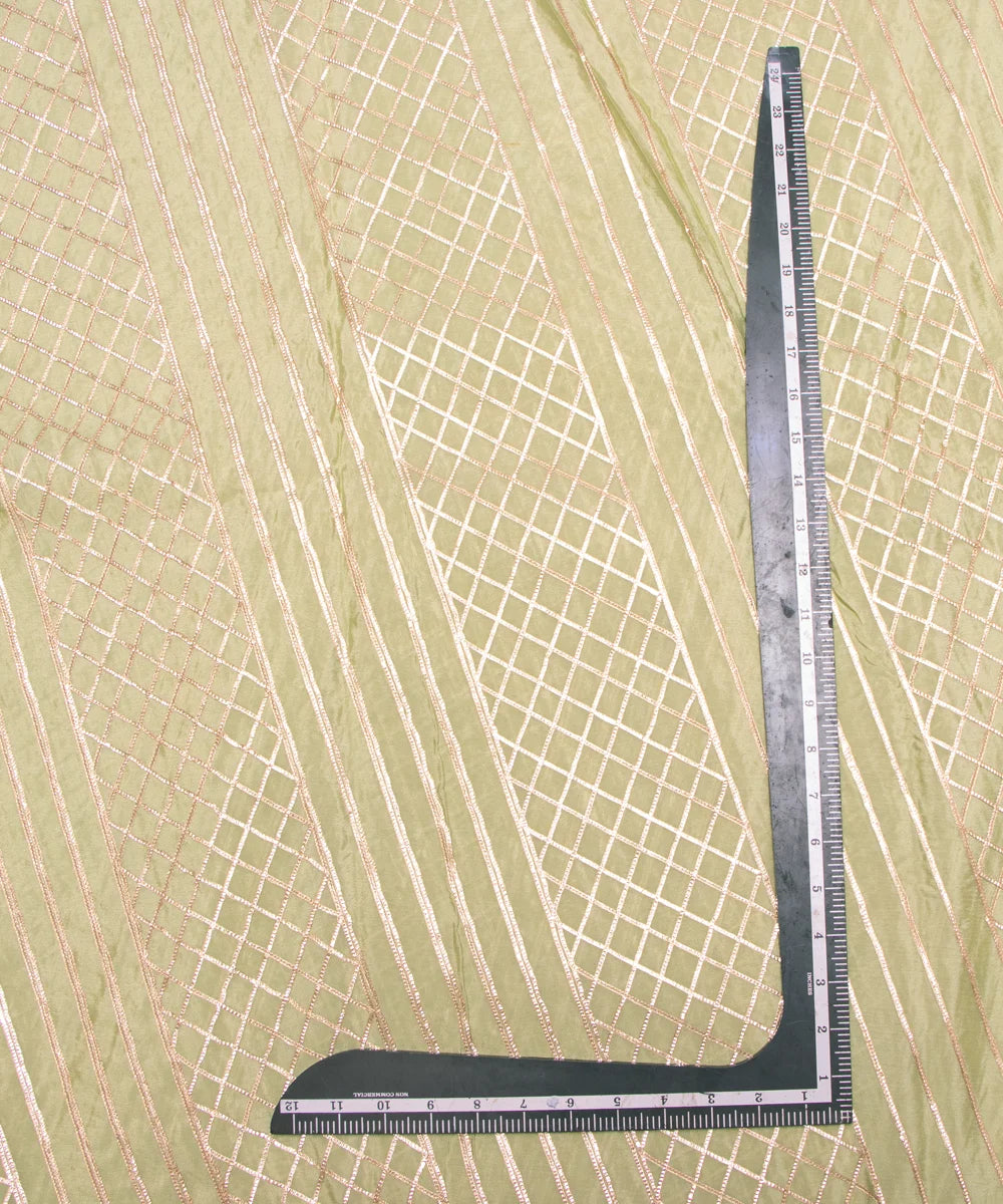 Buy Embroidery Chinon Silk Fabric