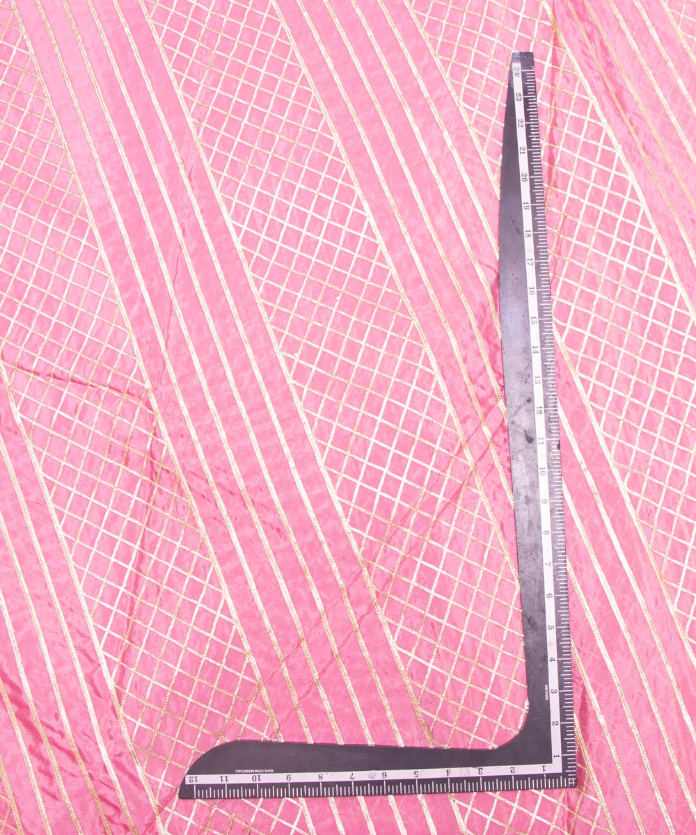 Buy Embroidery Chinon Silk Fabric