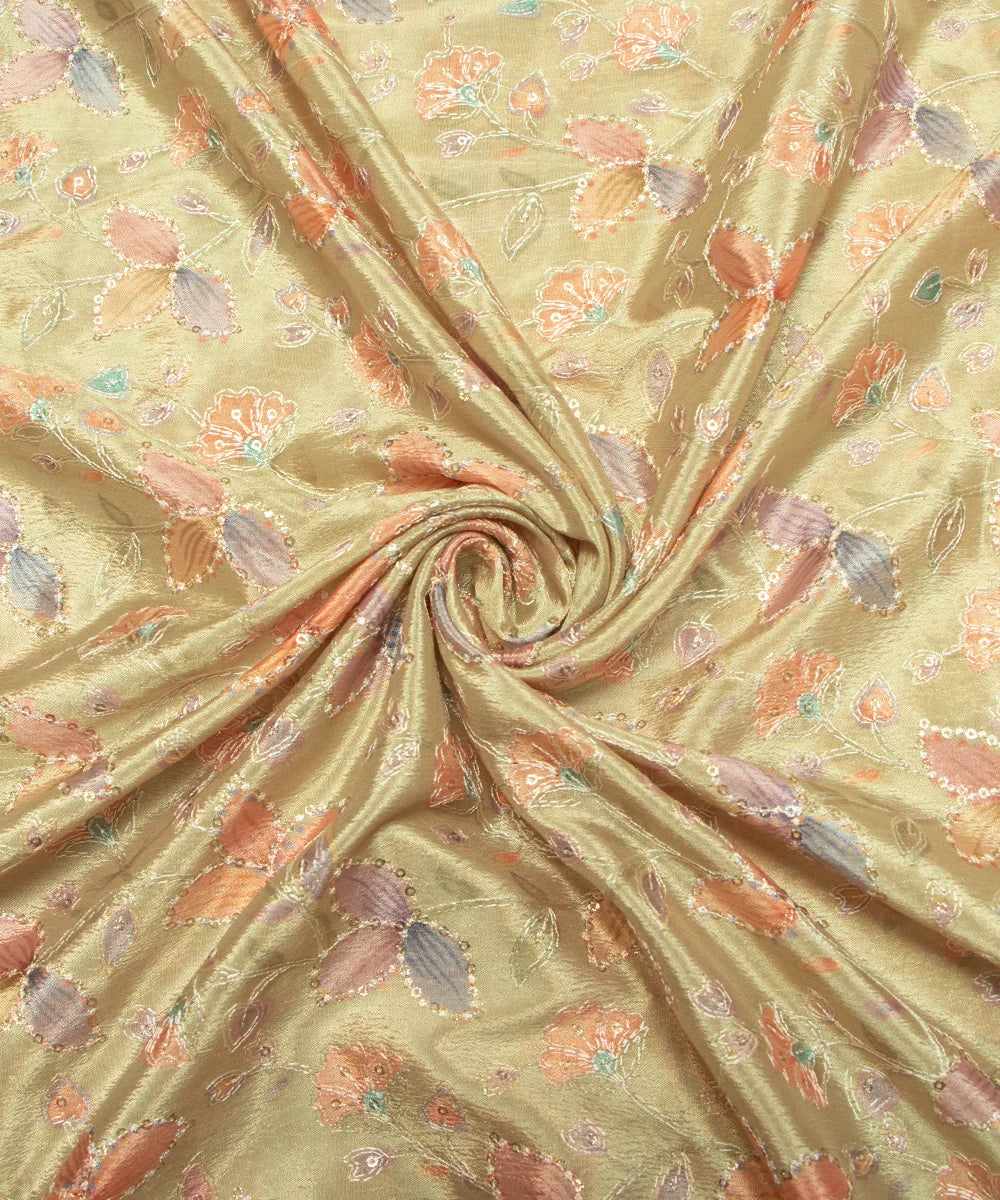 Silk Chinon Fabric