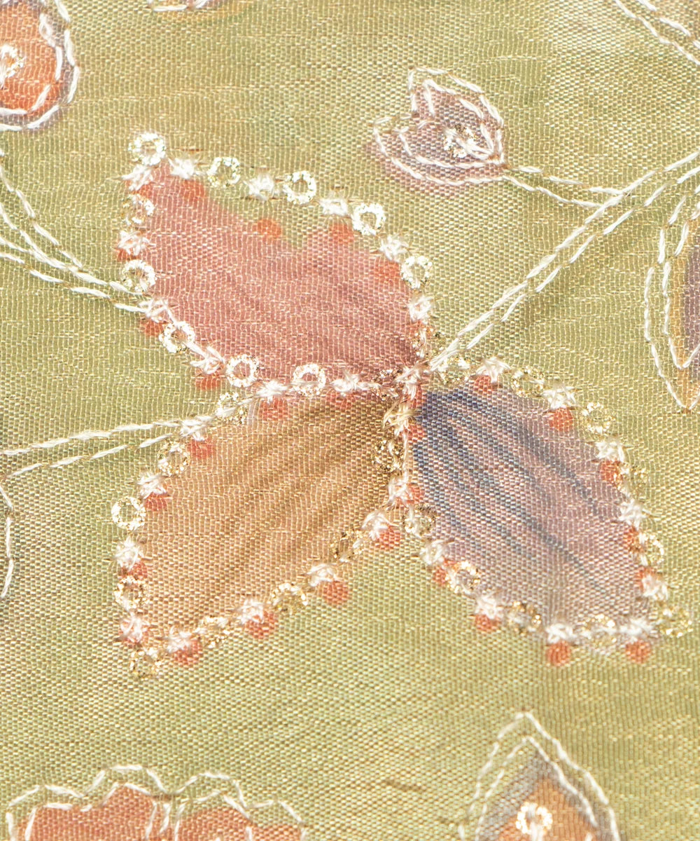 Silk Chinon Fabric
