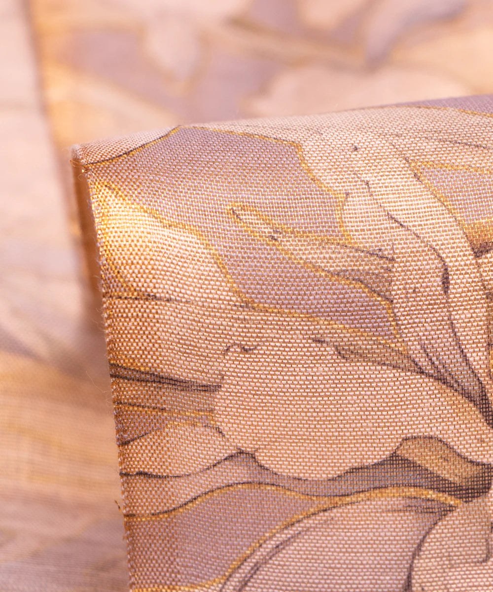 Printed Silk Tissue Fabric