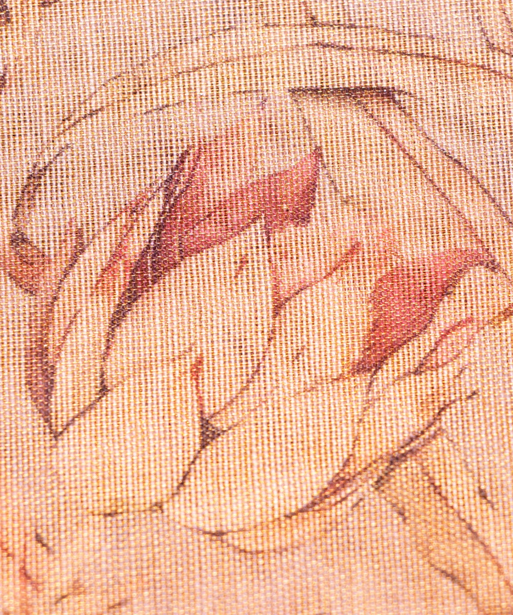Printed Silk Tissue Fabric