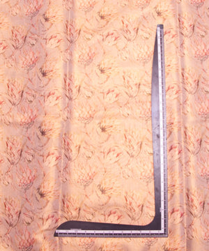 Printed Silk Tissue Fabric