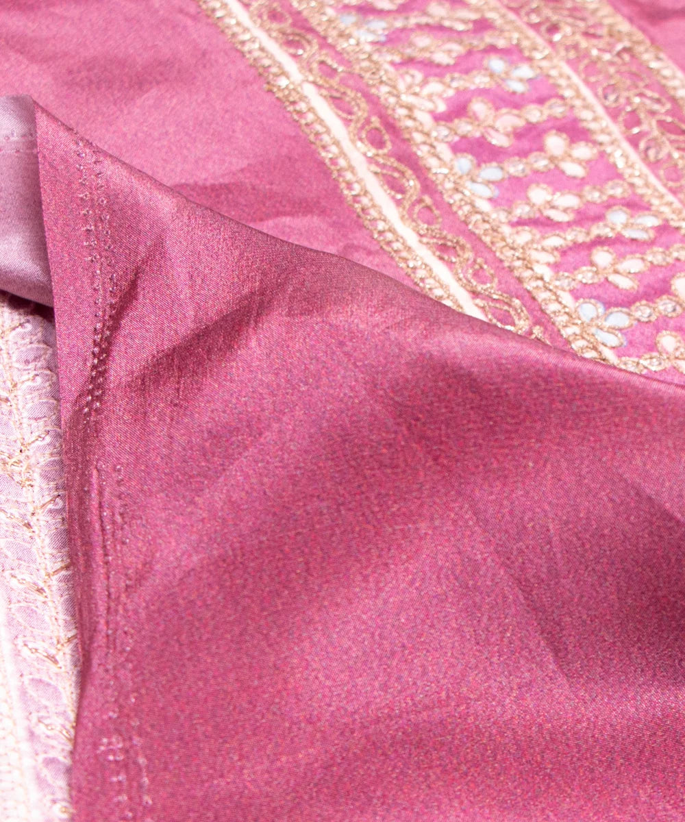 Embroidery Chinon Fabric