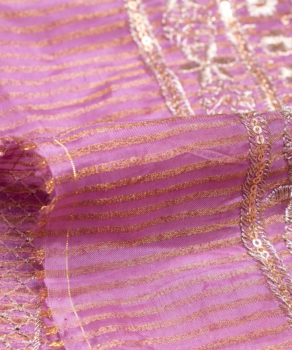 Embroidery Silk Tissue Fabric