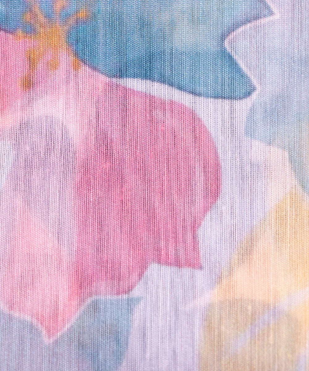 Printed Chanderi Fabric