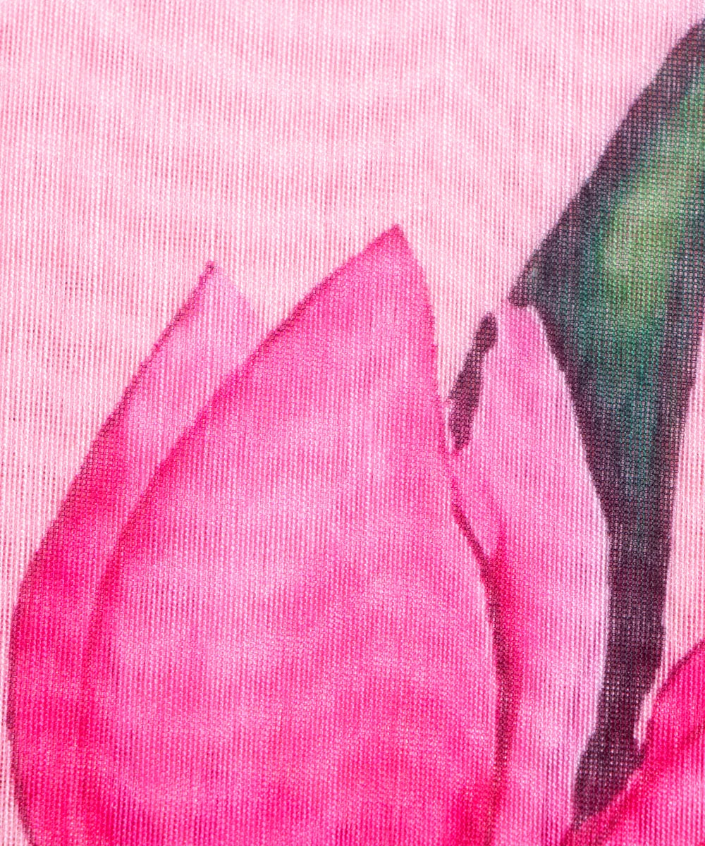 Printed Chanderi Fabric