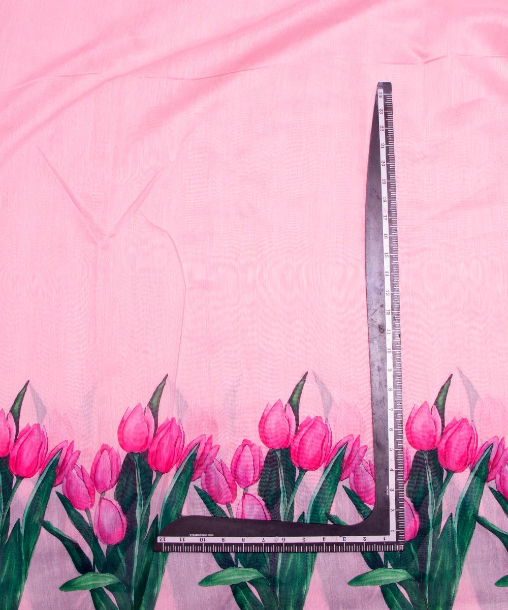 Printed Chanderi Fabric