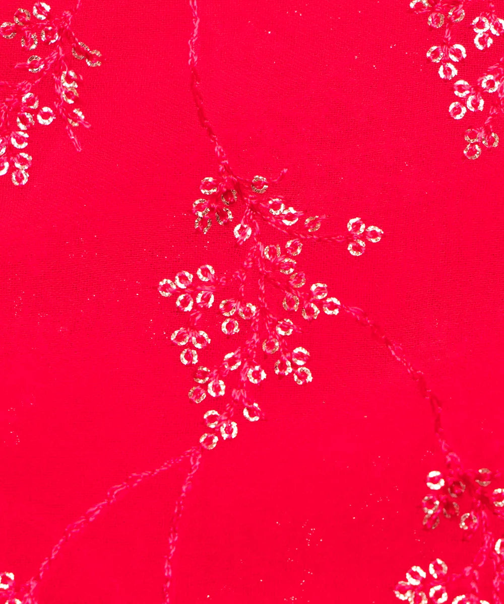 Buy Embroidery Georgette Fabric Online