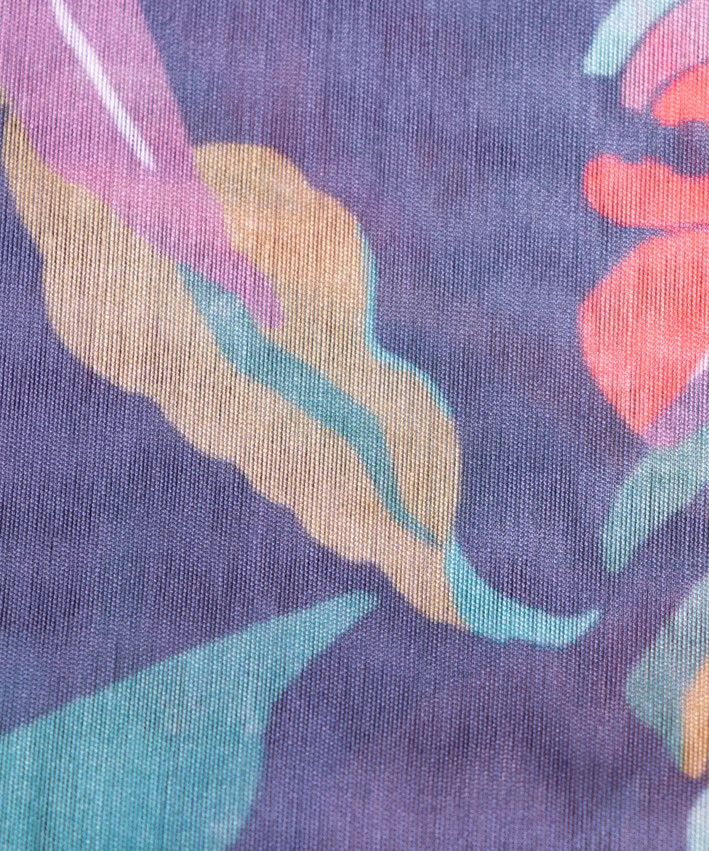 Printed Chanderi Fabric