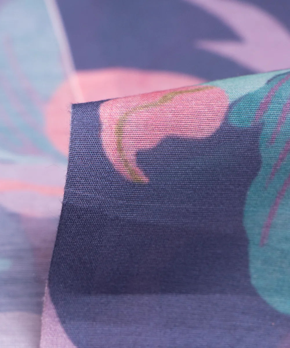 Printed Chanderi Fabric