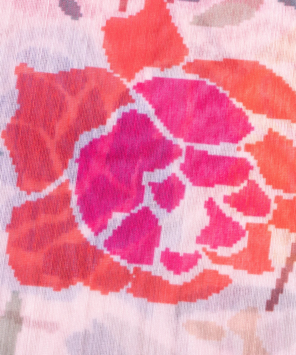 Printed Chanderi Fabric