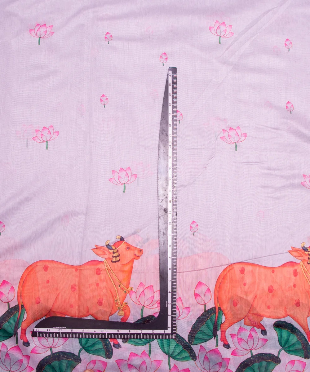 Printed Chanderi Fabric