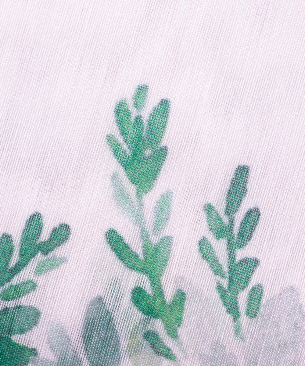 Printed Chanderi Fabric