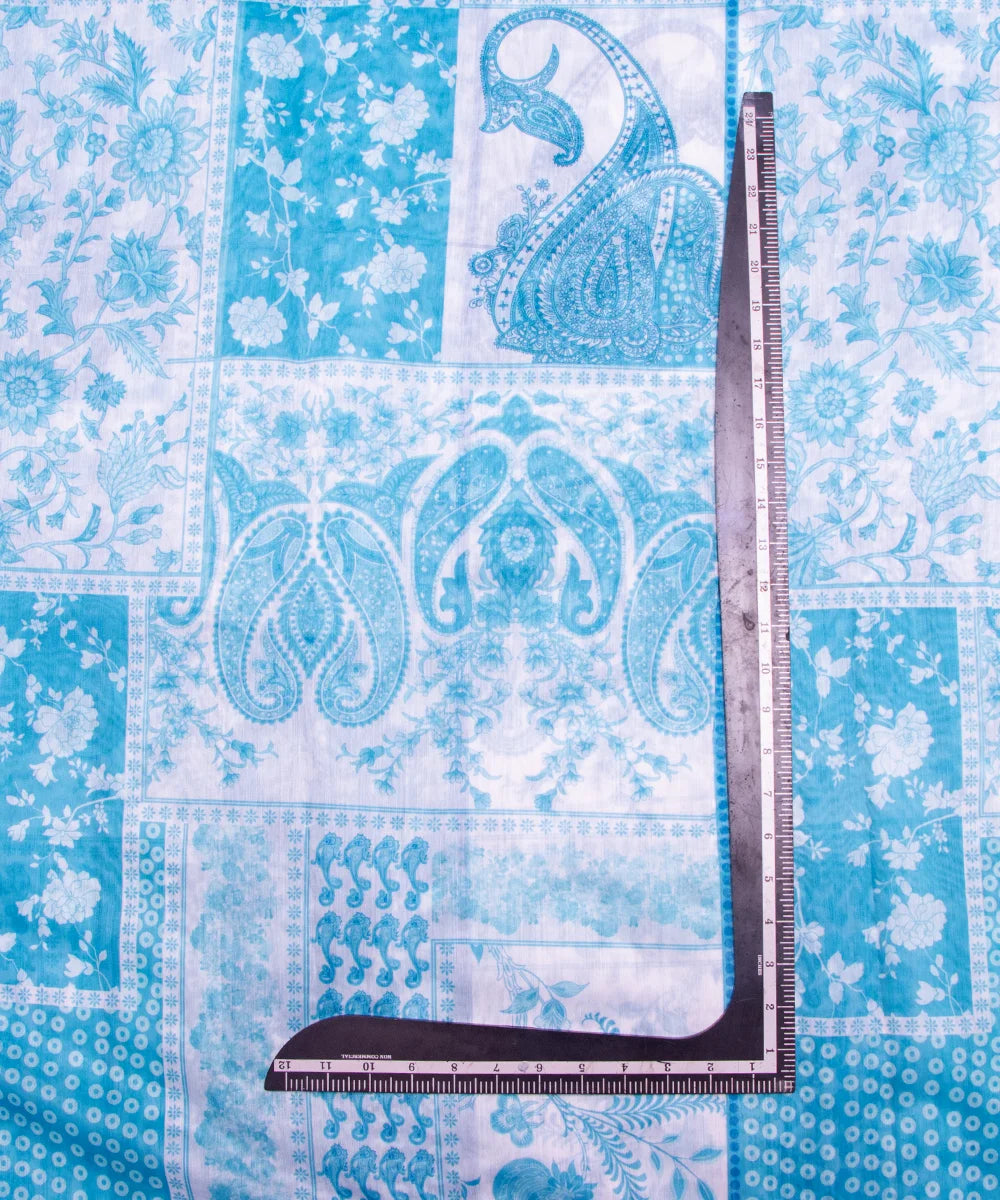 Printed Chanderi Fabric