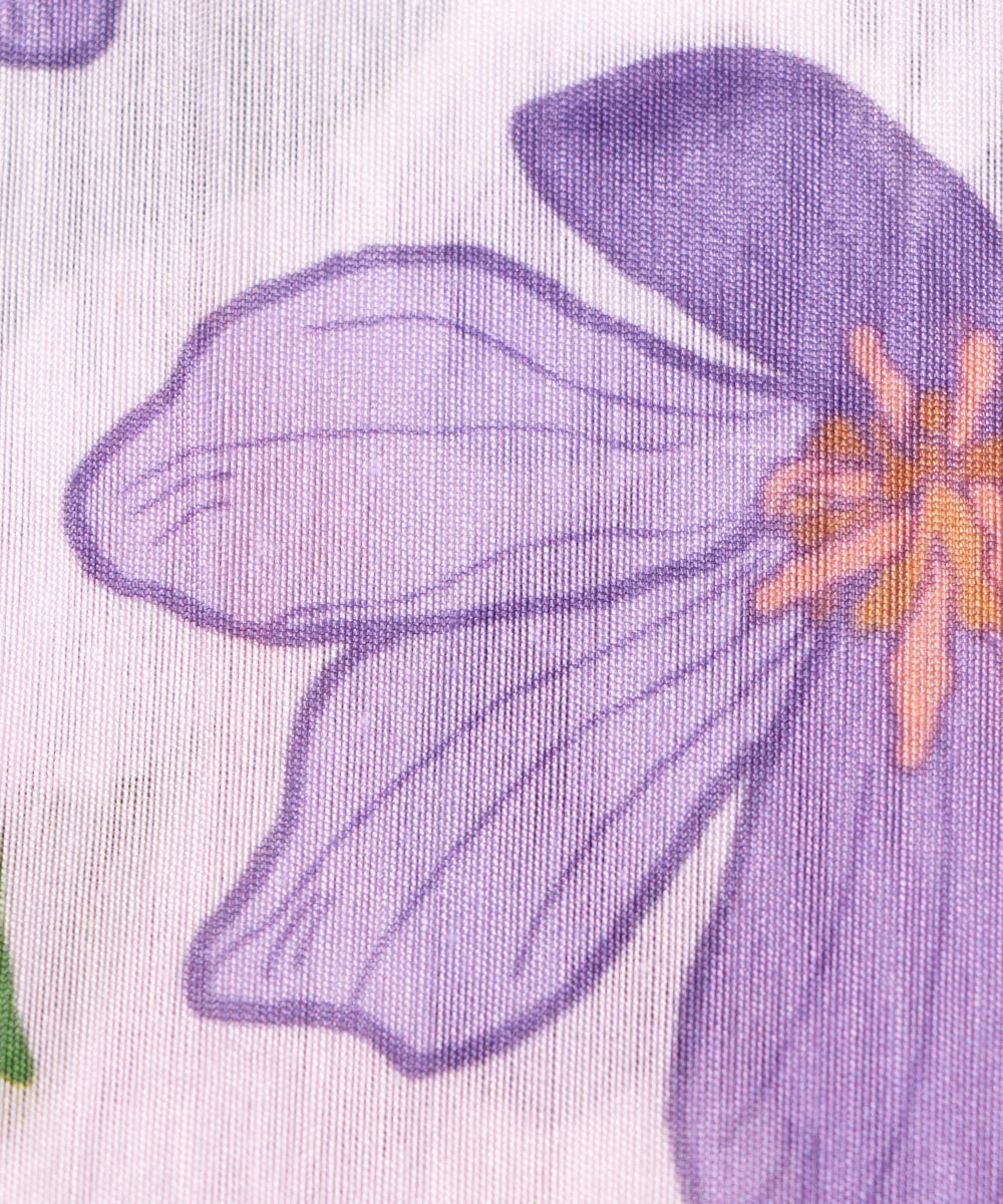 Printed Chanderi Fabric