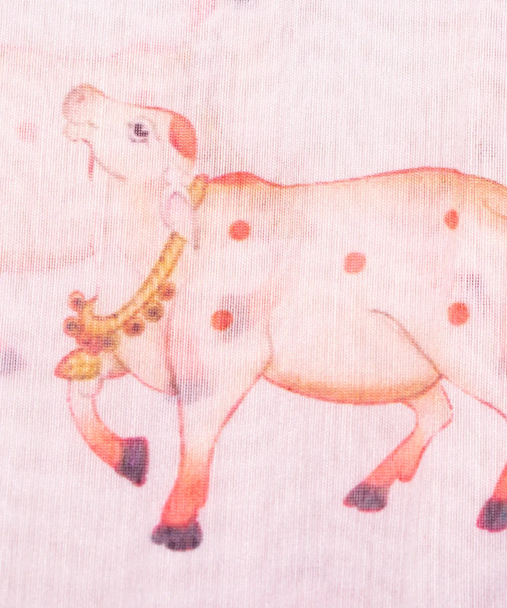 Printed Chanderi Fabric