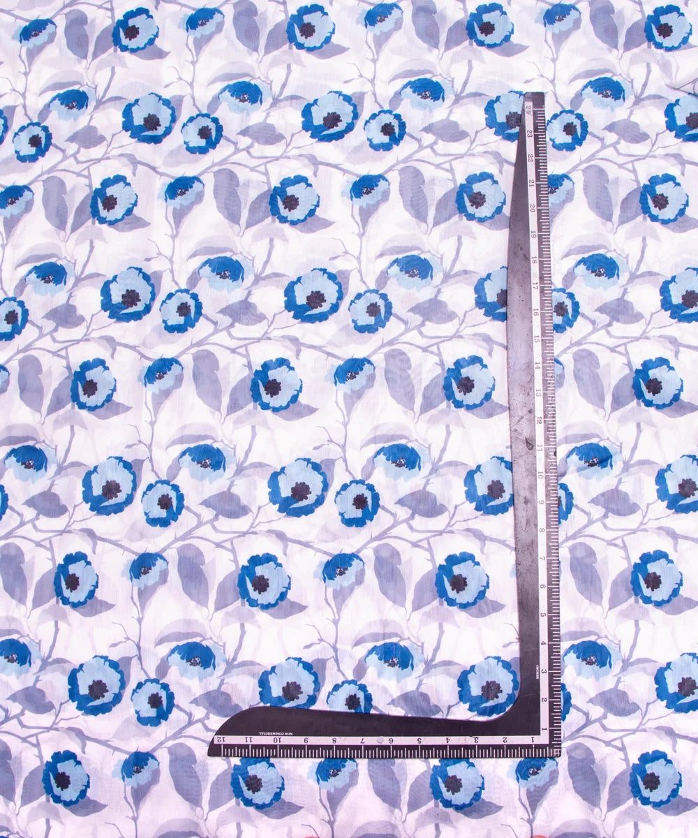 Printed Chanderi Fabric
