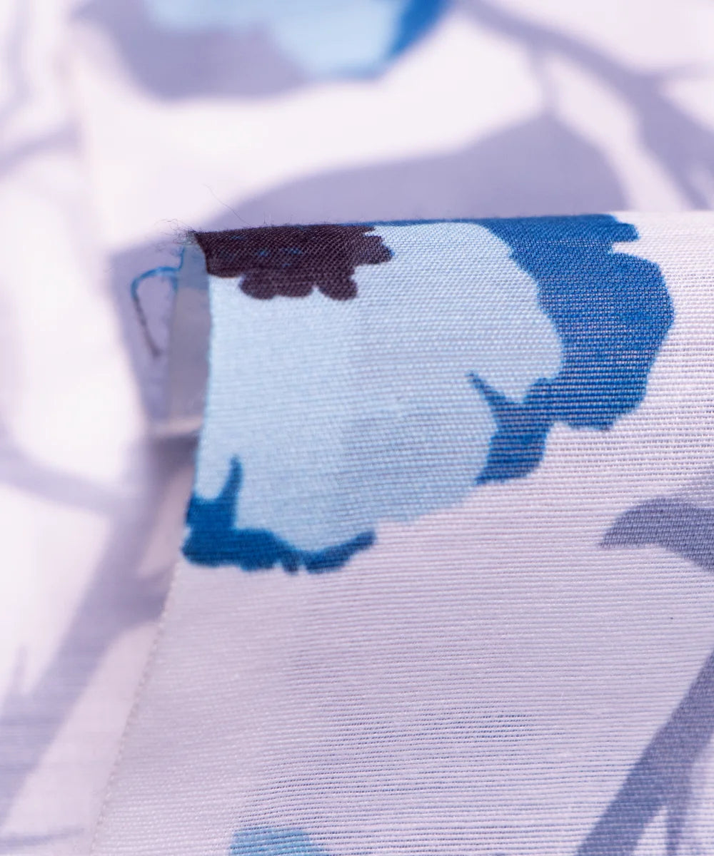 Printed Chanderi Fabric
