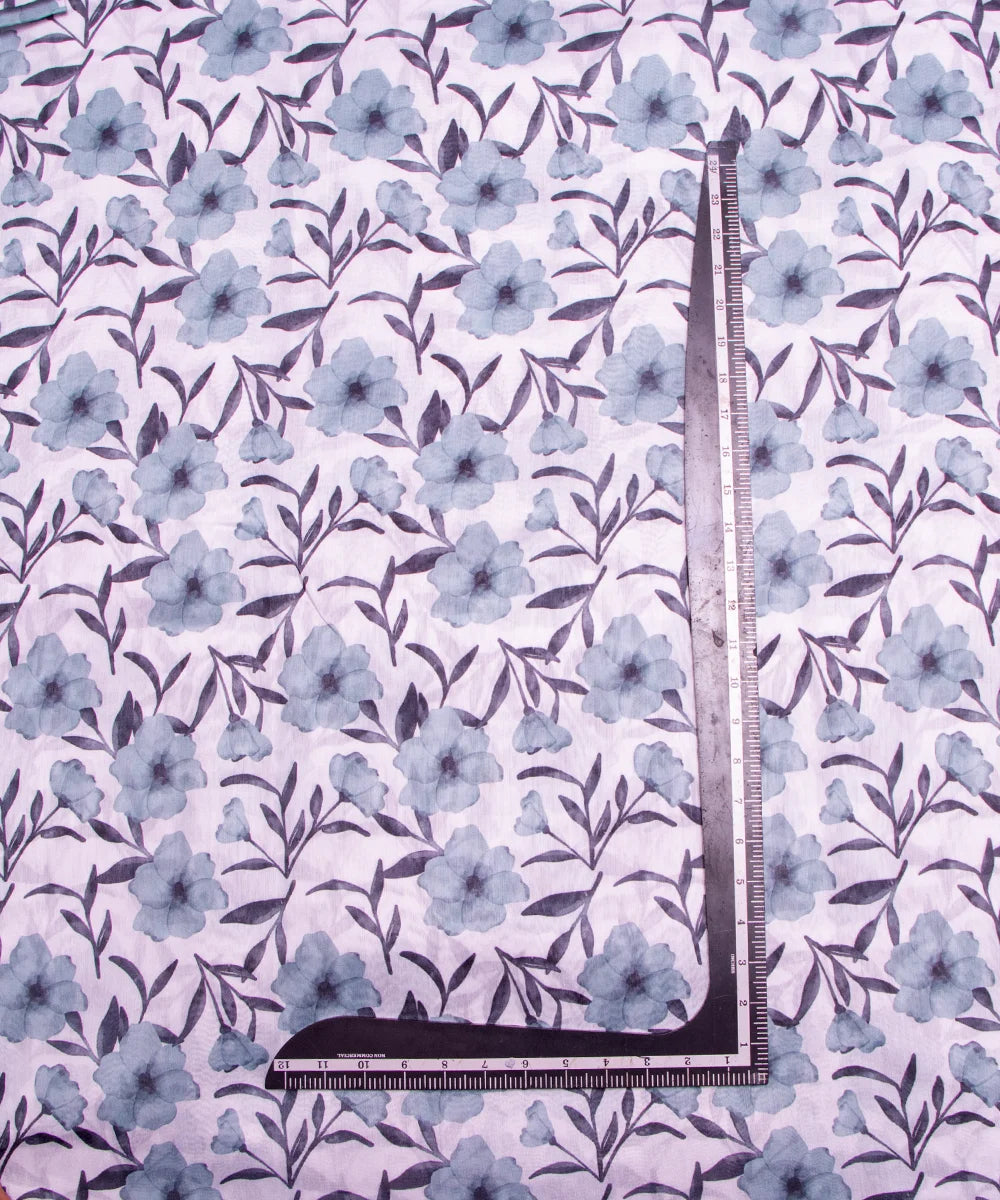 Printed Chanderi Fabric