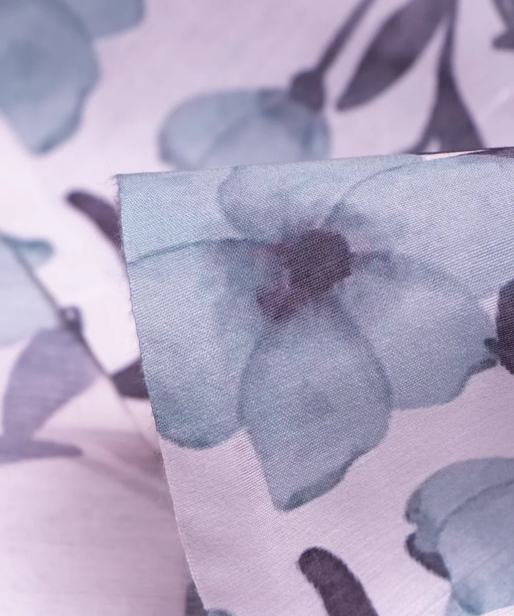 Printed Chanderi Fabric