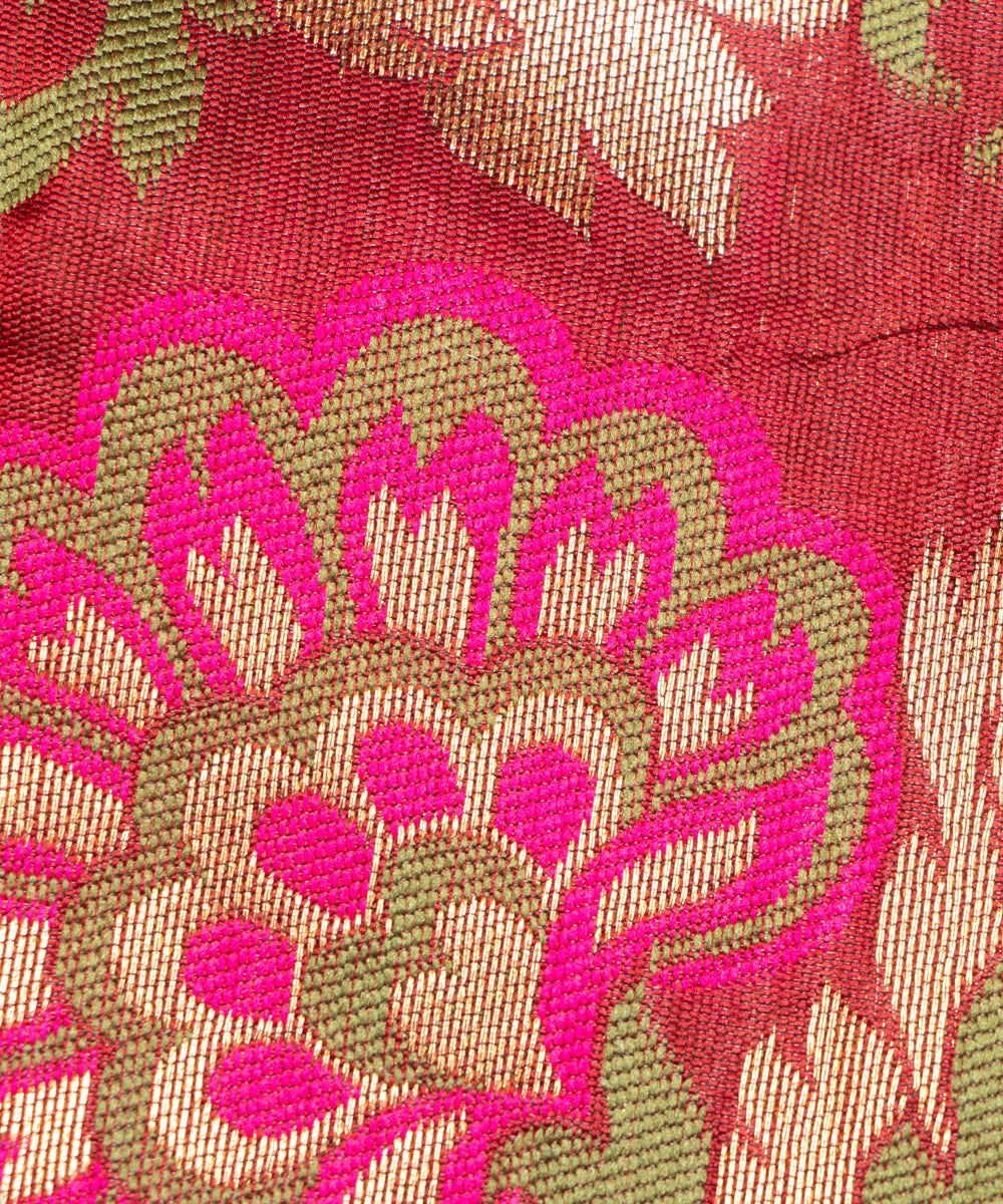 Banarasi Fabric Banarasi Silk Saree