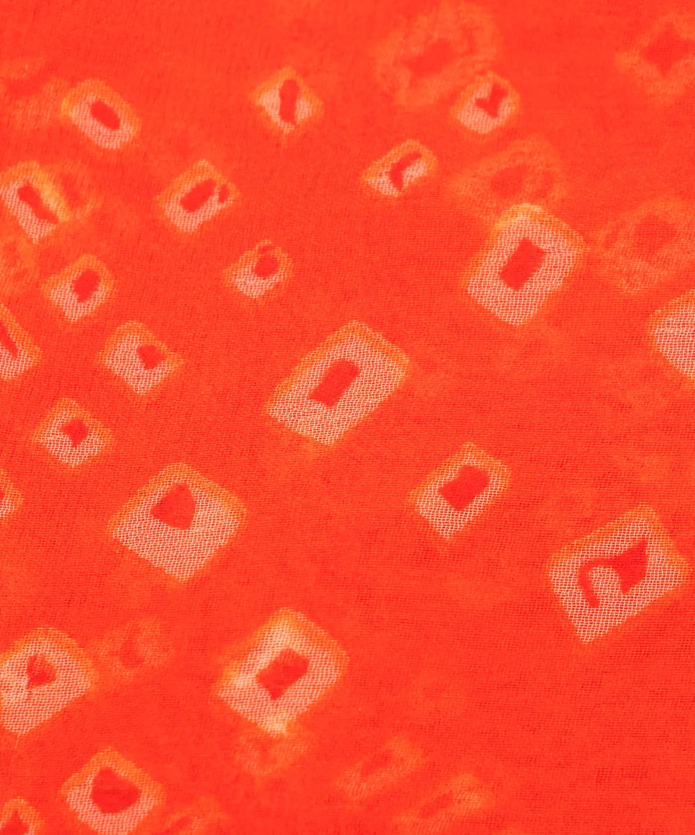 Bandhani Print Georgette Fabric