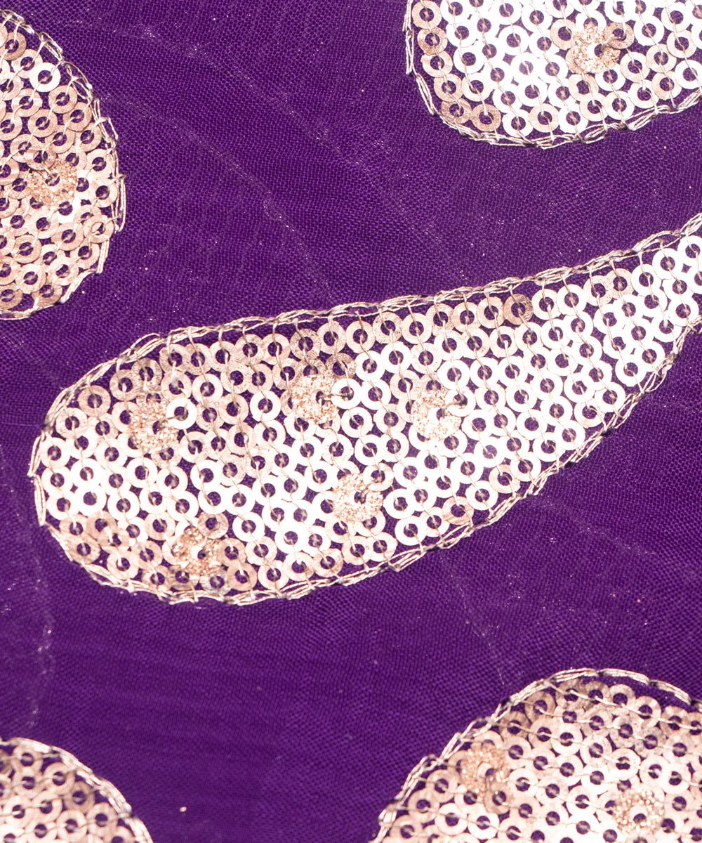 Buy Embroidery Chinon Fabric