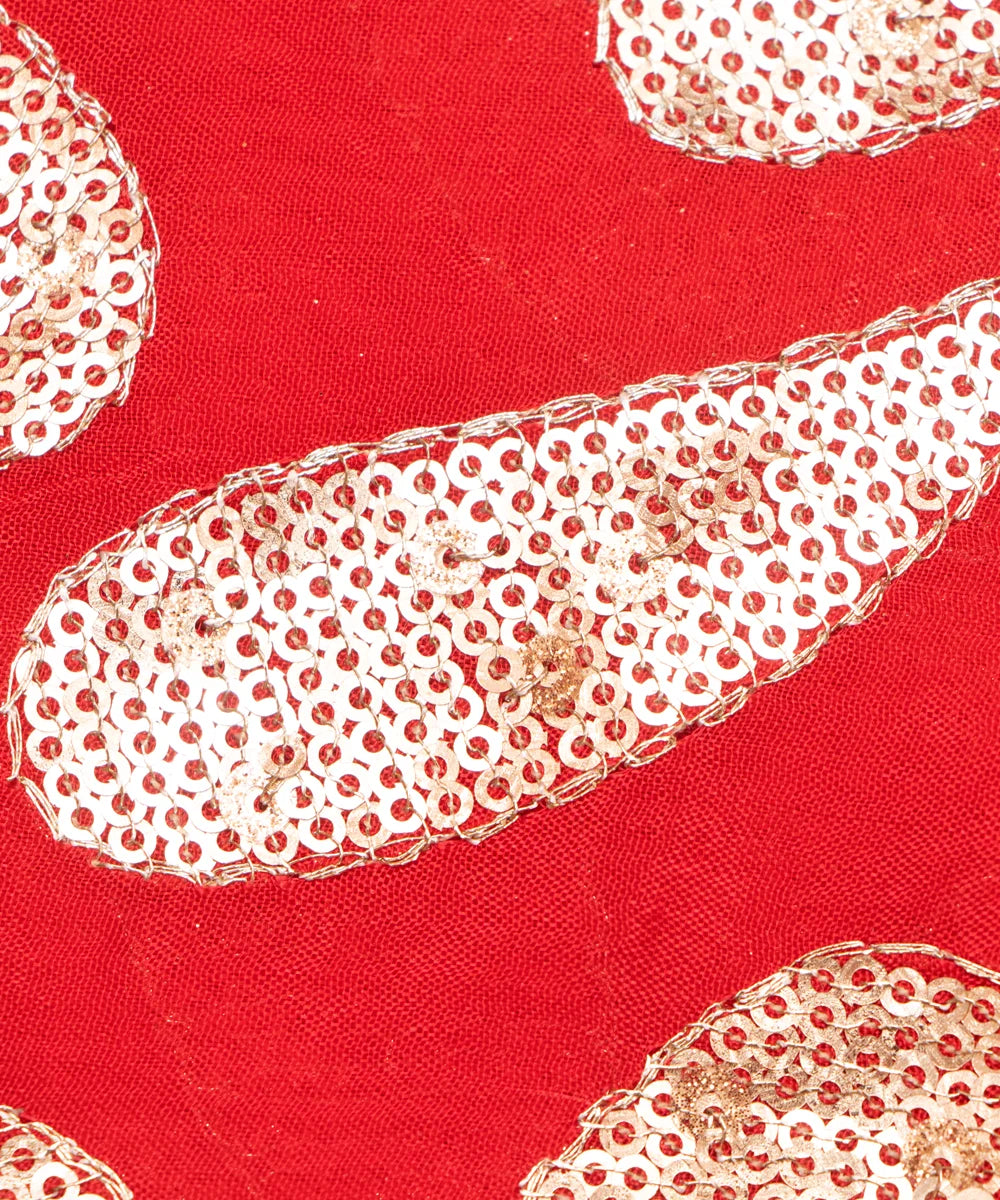 Buy Embroidery Chinon Fabric