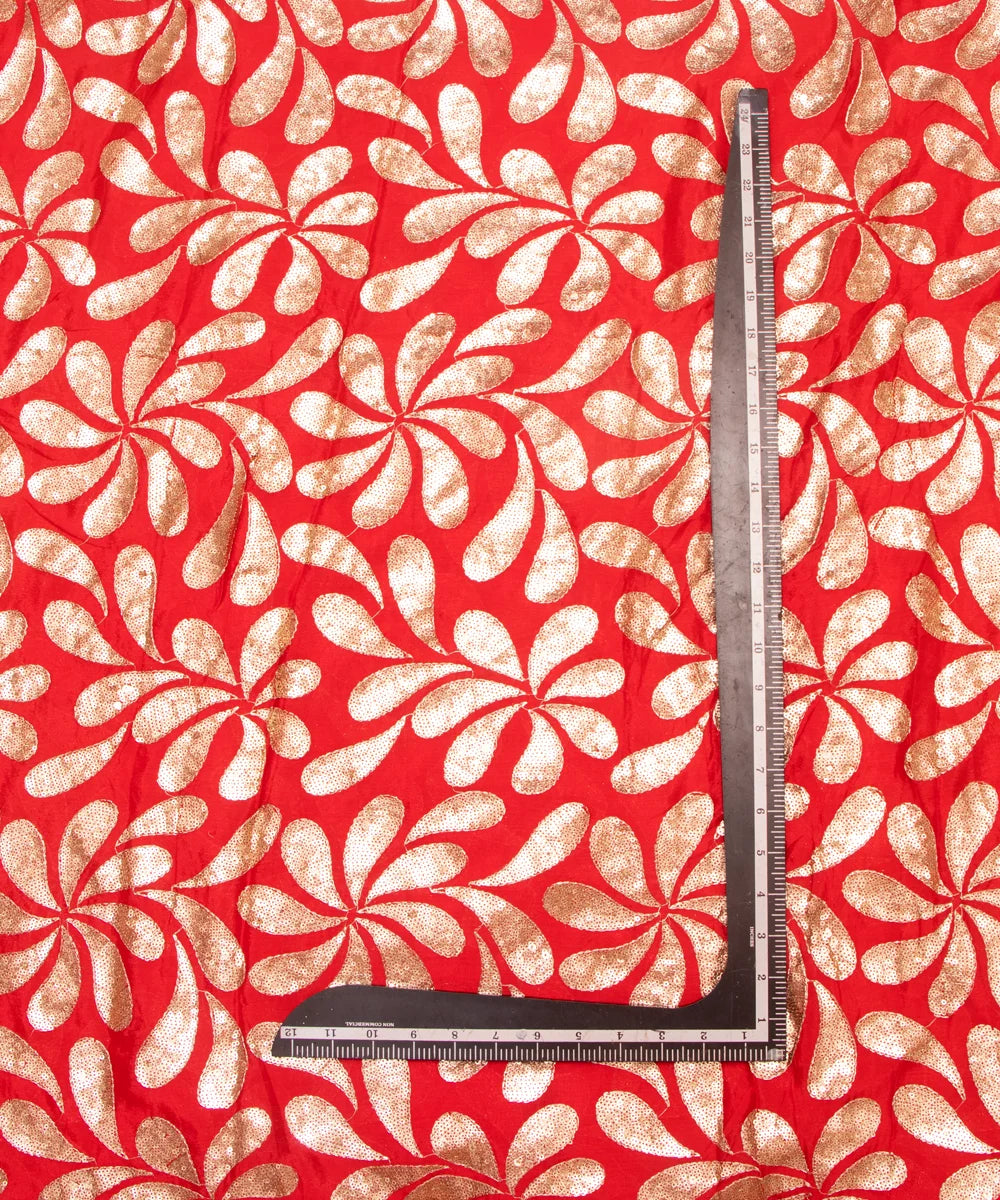 Buy Embroidery Chinon Fabric