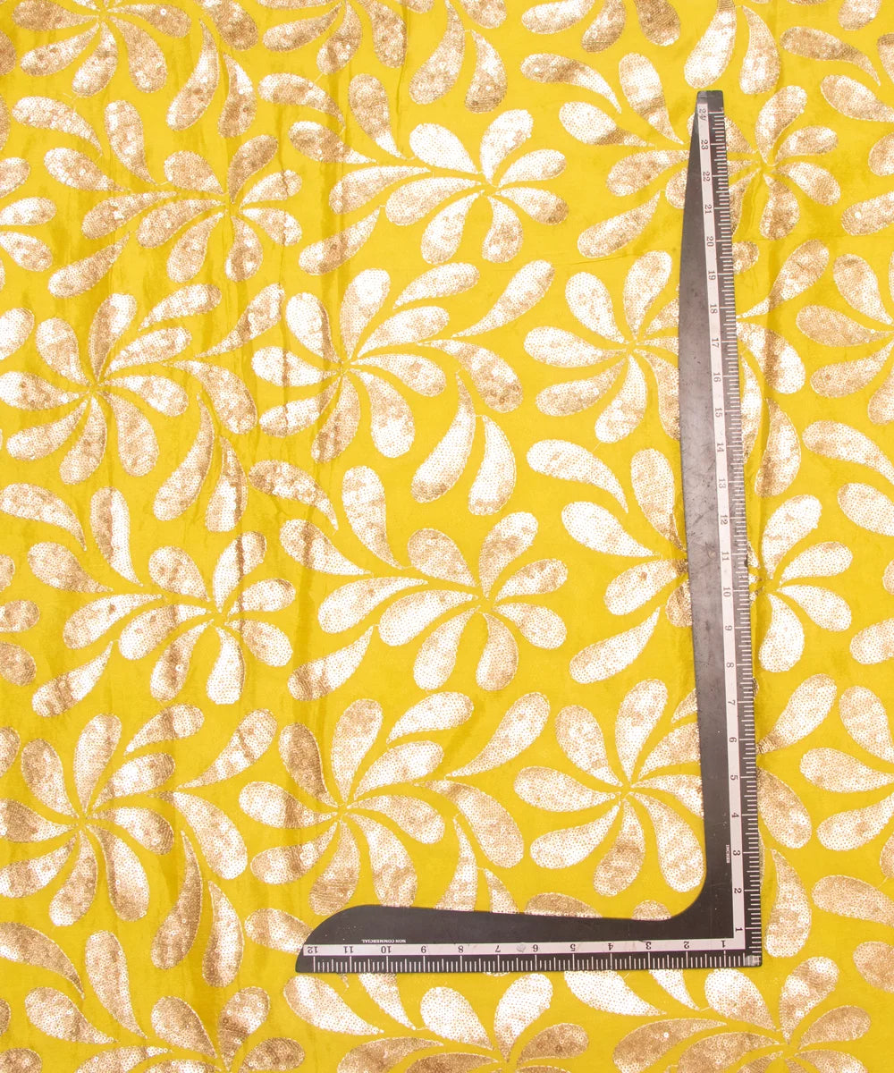 Buy Embroidery Chinon Fabric