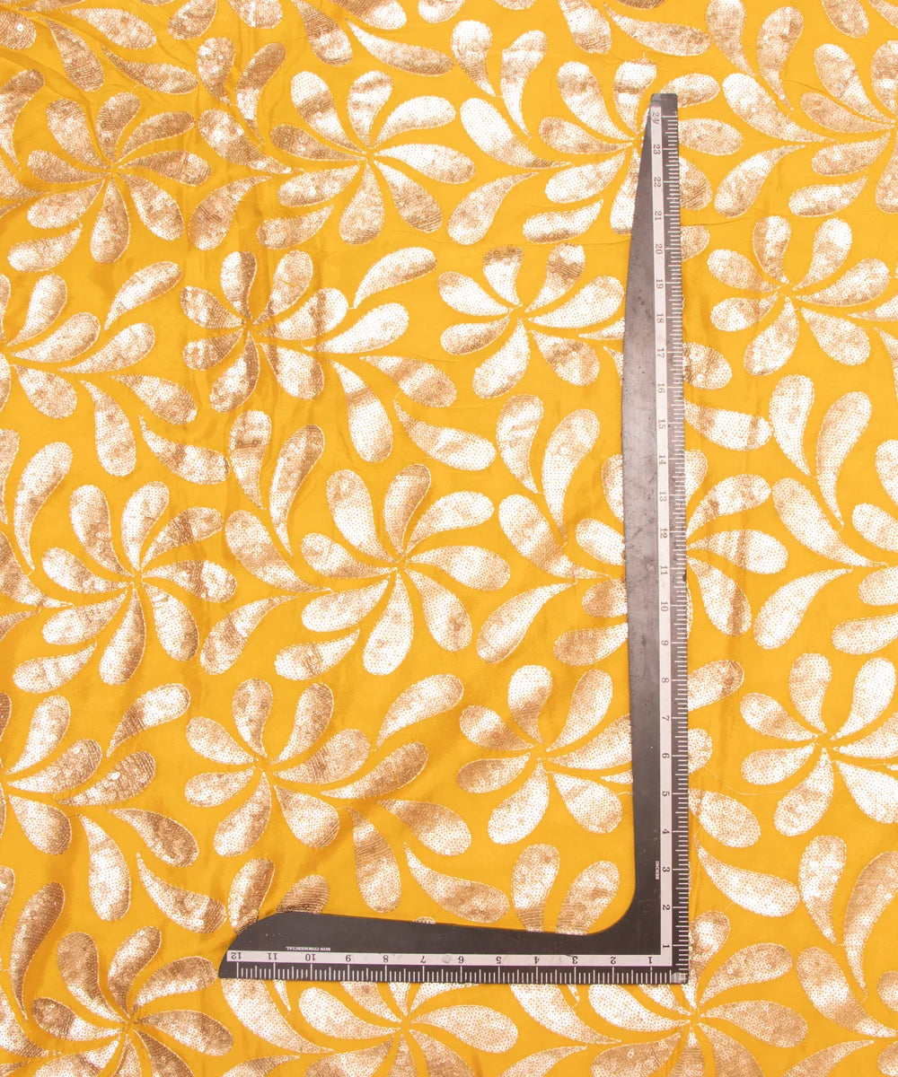 Buy Embroidery Chinon Fabric