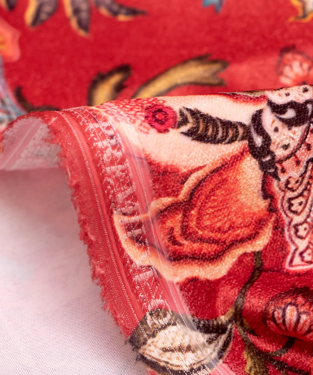 Printed Velvet Fabric Online