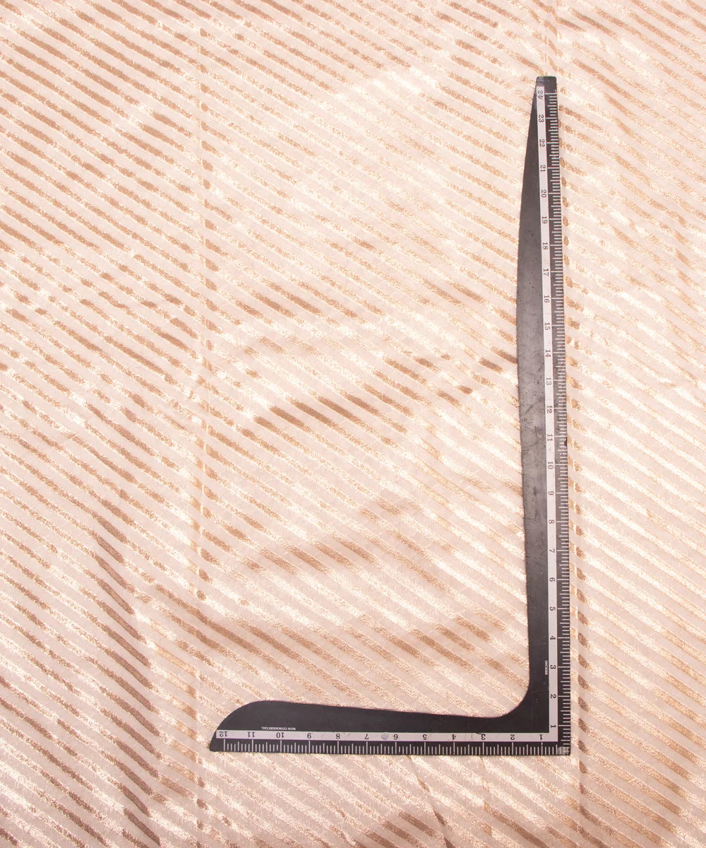 Dyeable Chanderi Jacquard Material