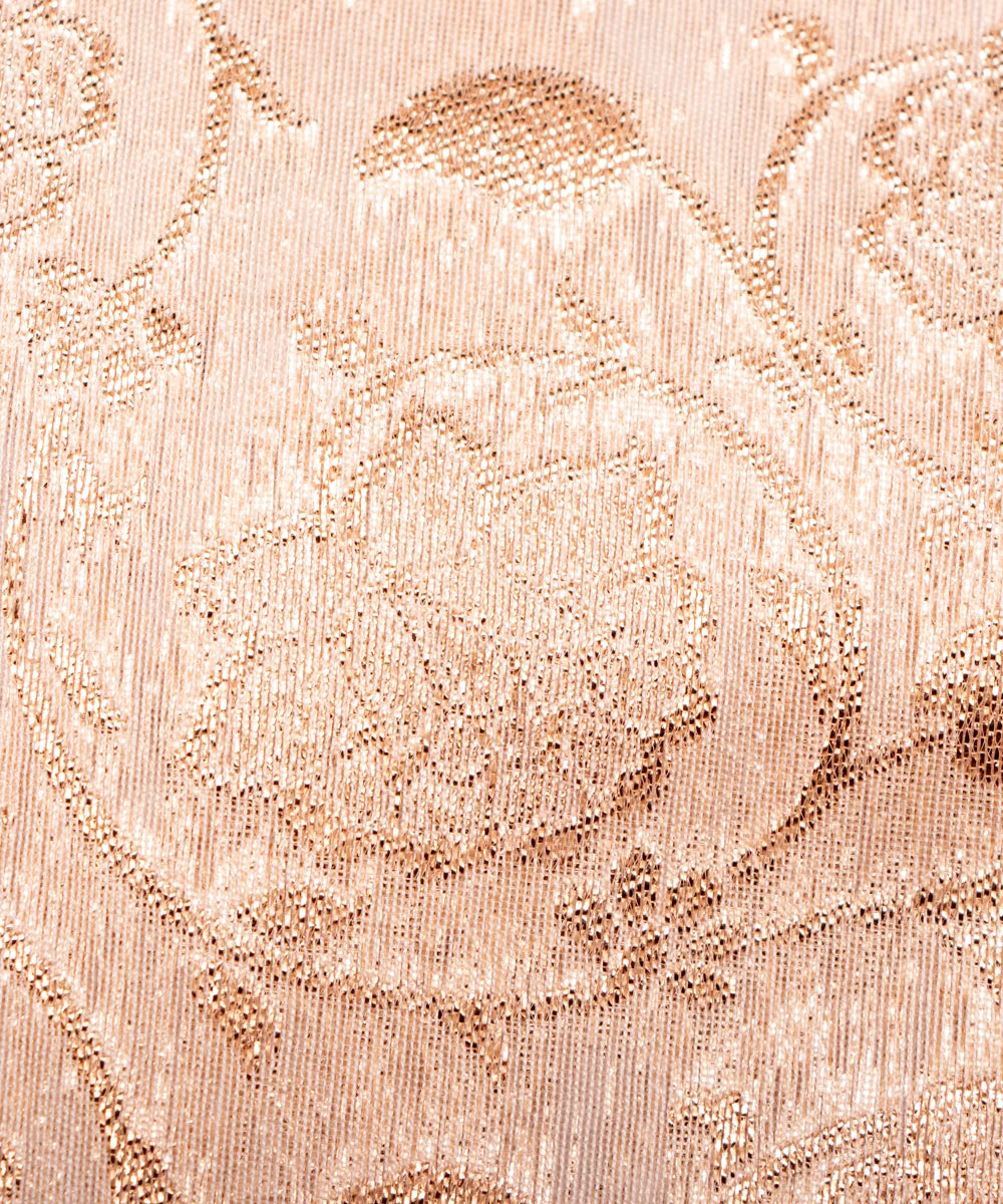 Dyeable Chanderi Jacquard Material