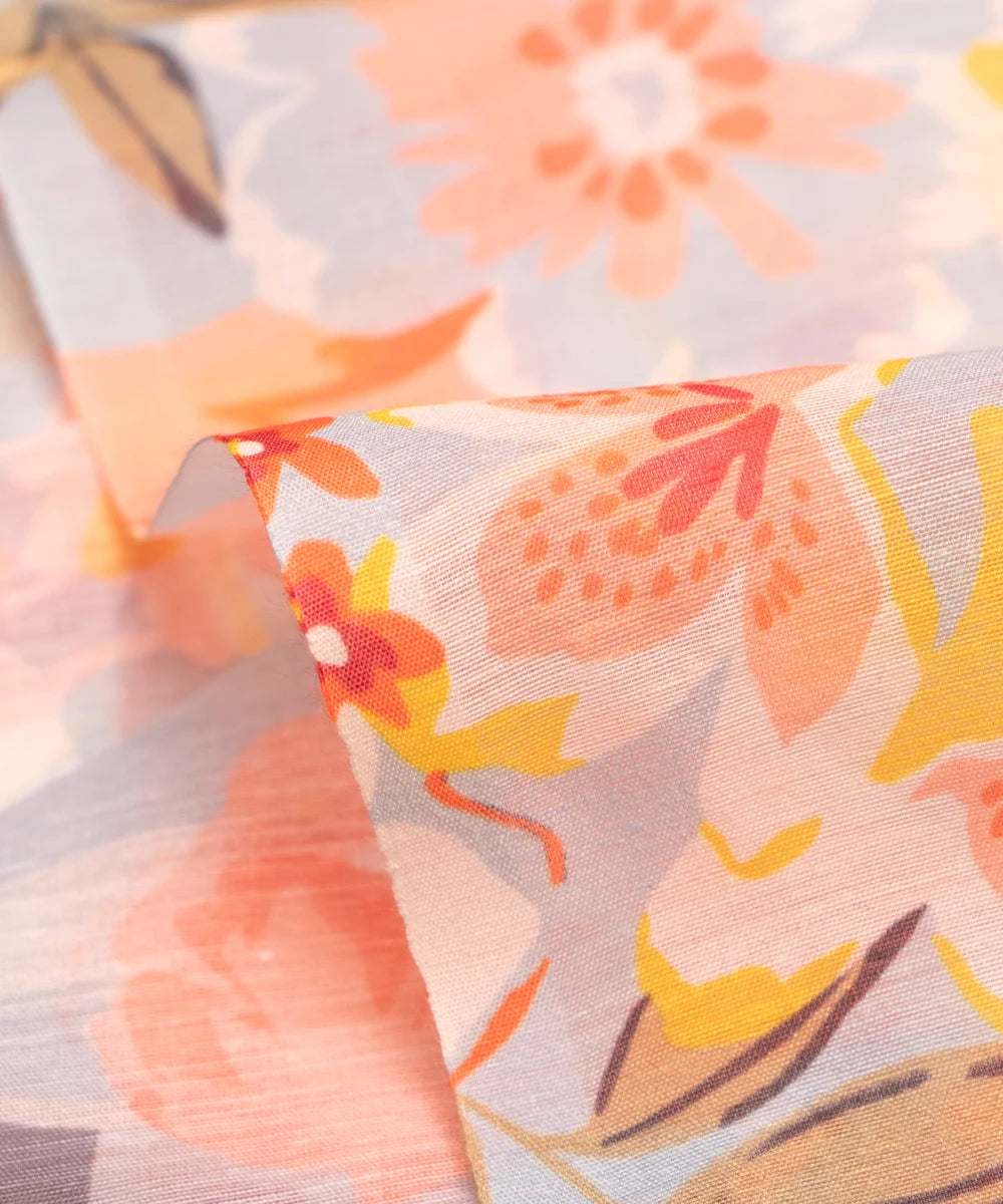 Printed Chanderi Cloth Online