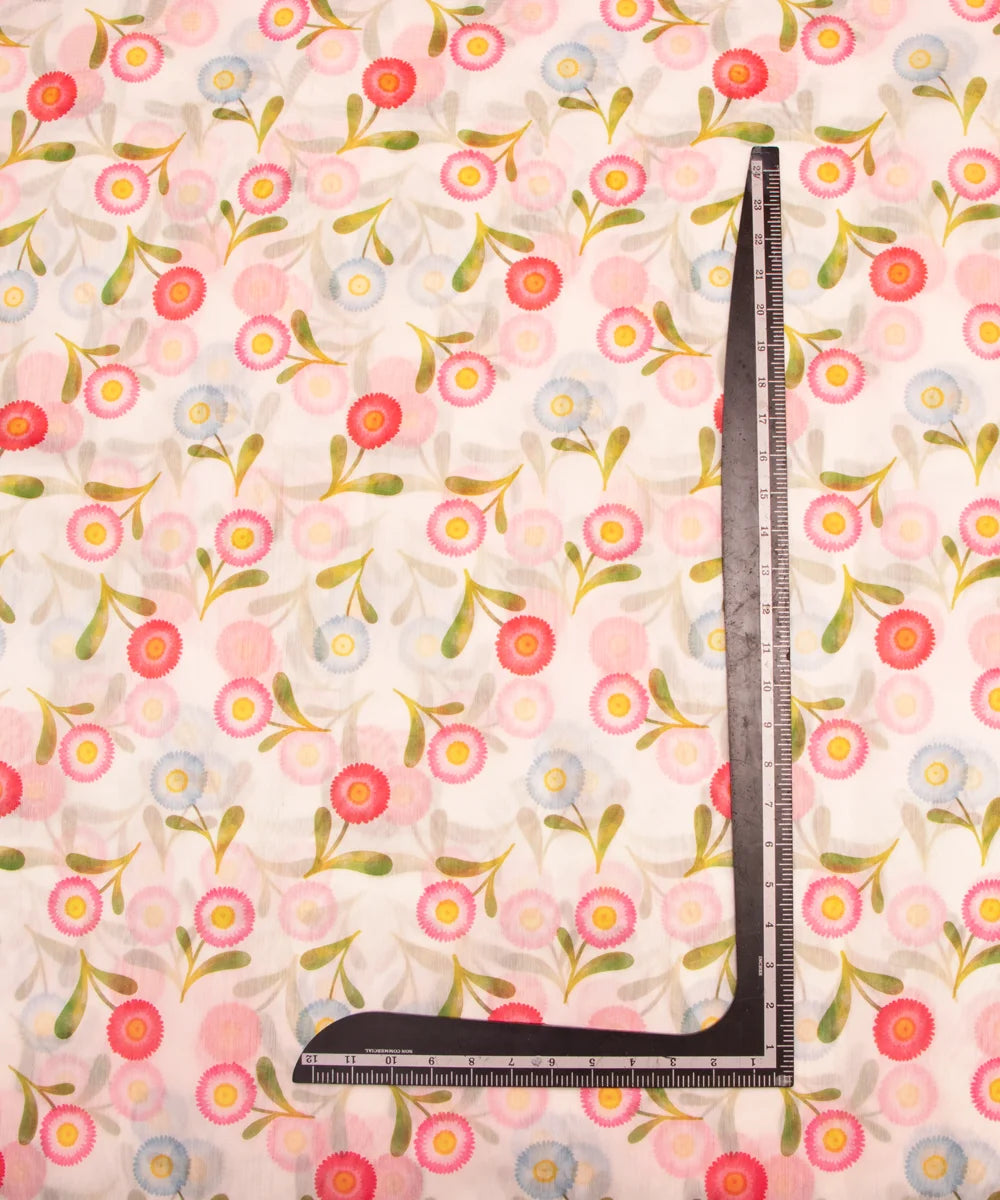 Chanderi Silk Fabric Suit Material