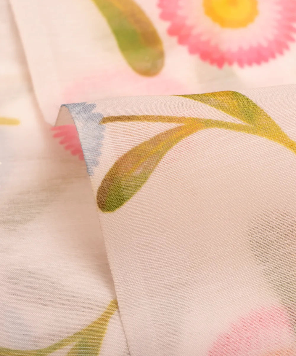 Chanderi Silk Fabric Suit Material