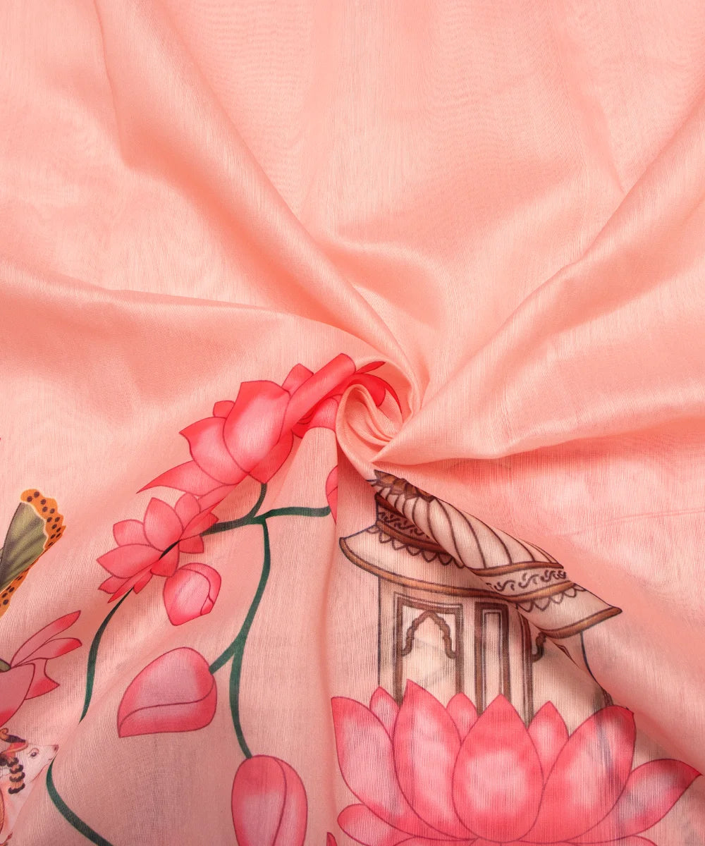 Chanderi Silk Fabric Suit Material