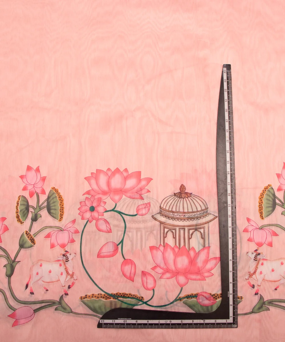 Chanderi Silk Fabric Suit Material
