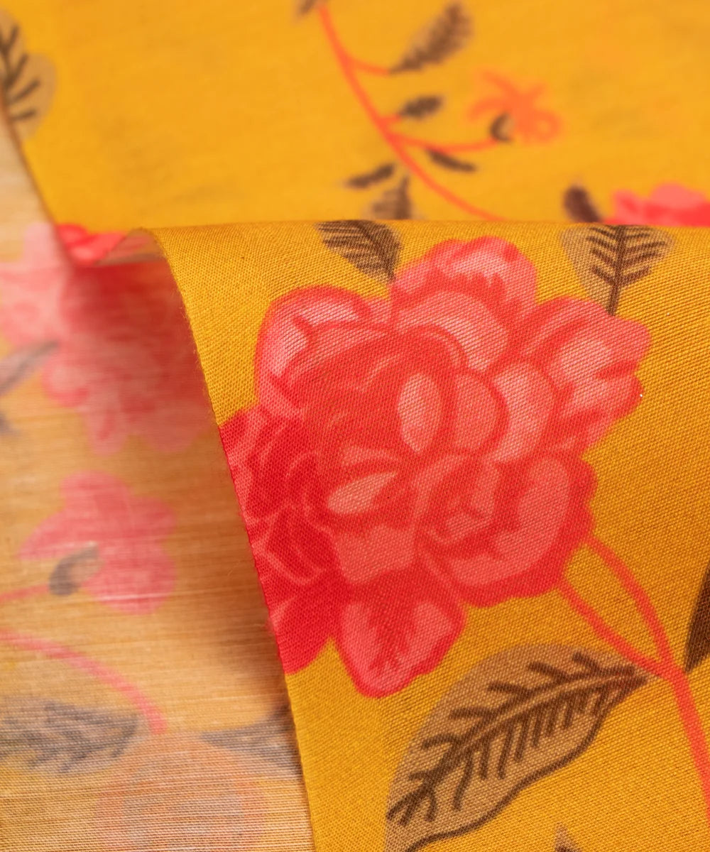 Chanderi Silk Fabric Suit Material