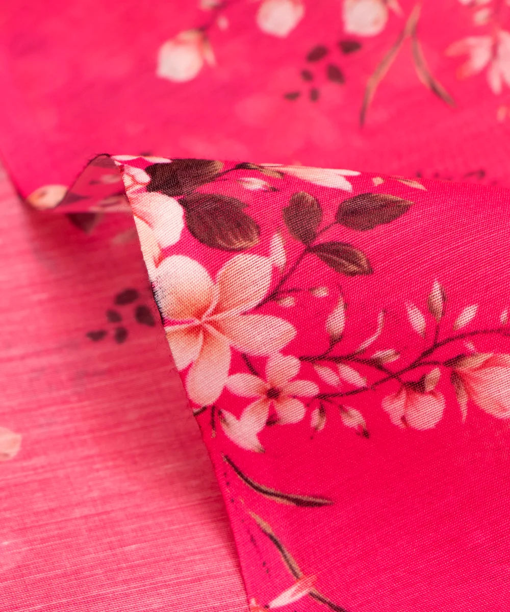 Chanderi Silk Fabric Suit Material
